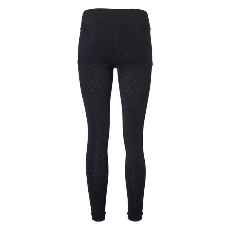Mountain Horse Flora Tech Tights Grip Technology - Black-1
